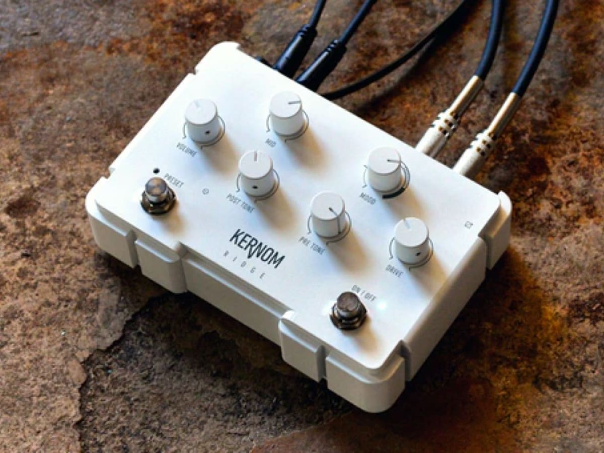 รีวิวเอฟเฟคกีต้าร์  Kernom Ridge Augmented Analog Overdrive  1