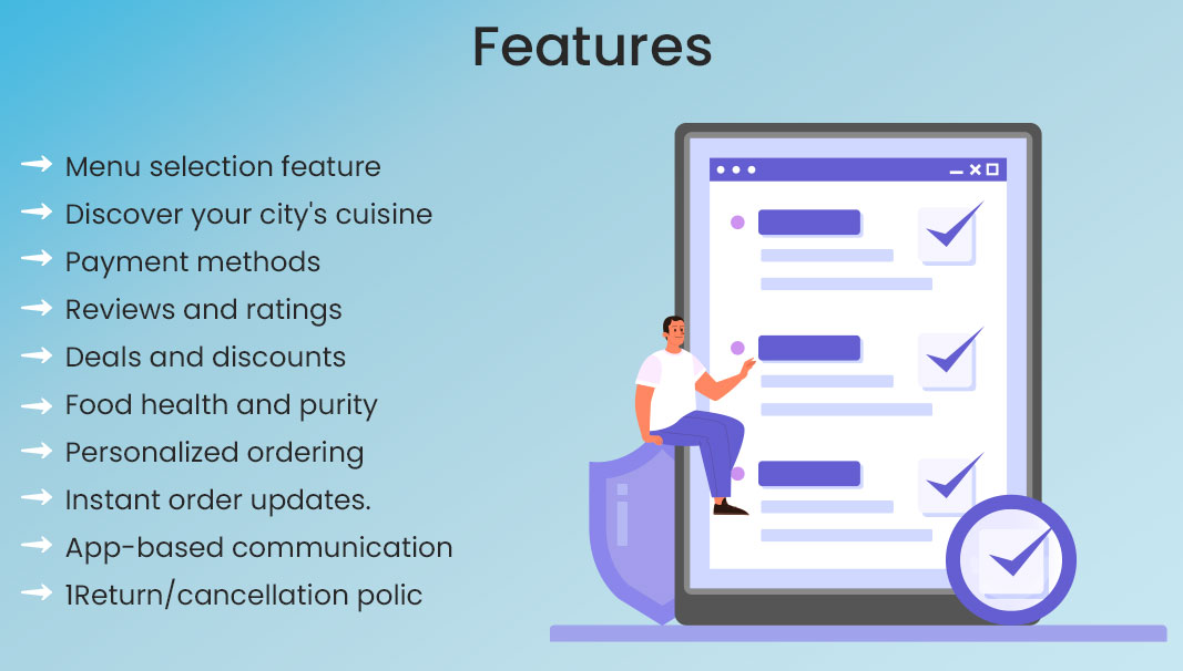 food delivery application