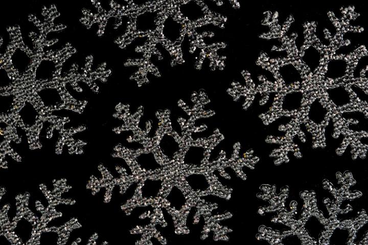 christmas snowflake shape