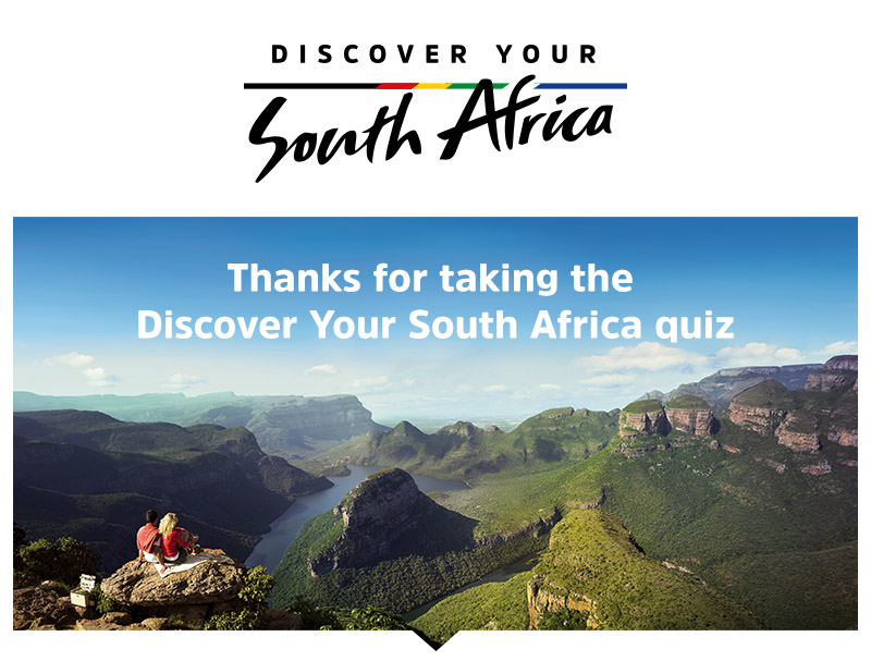 Discover Your South Africa front cover