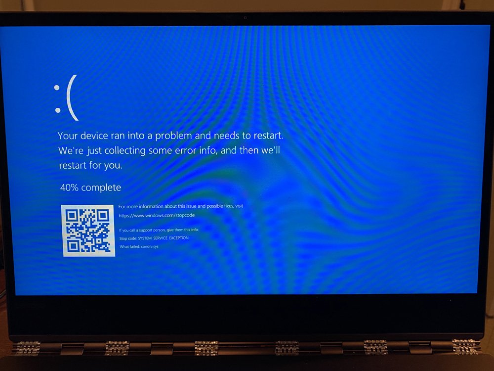 BSOD gây ra bởi truy cập \\. \ Globalroot \ device \ condrv \ kernelconnect