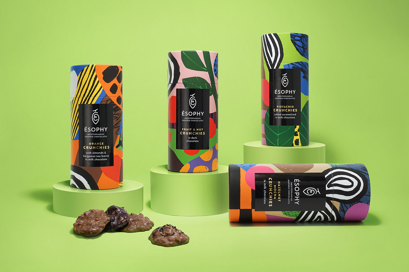 branding  chocolate Food  identity Packaging packaging design chocolate packaging graphic design  ILLUSTRATION  Greece