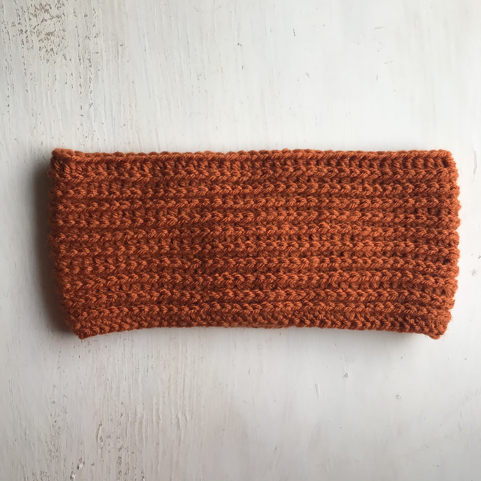 Wide Headband Crochet Pattern