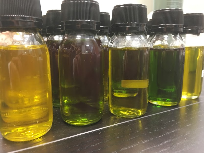 Different EVOO and EVO samples