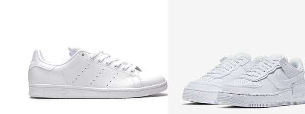 Sneakers trắng - item quốc dân của mọi chàng trai kết hợp với các outfit đi học đại học
