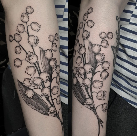 Buldles Lily Of The Valley Tattoo