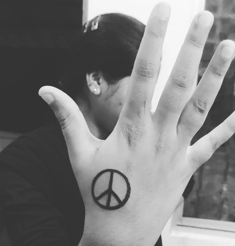 Graceful Peace Tattoo