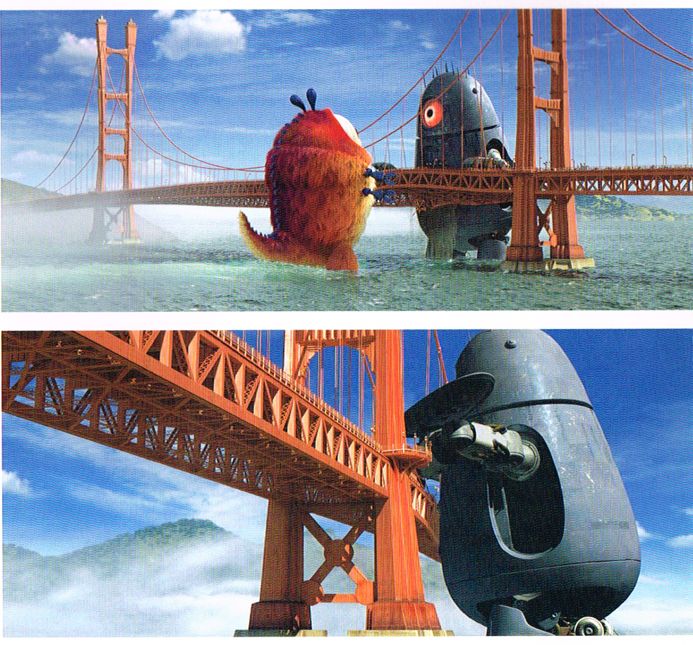 big animations like Monsters vs Aliens use animation layouts for large sequences
