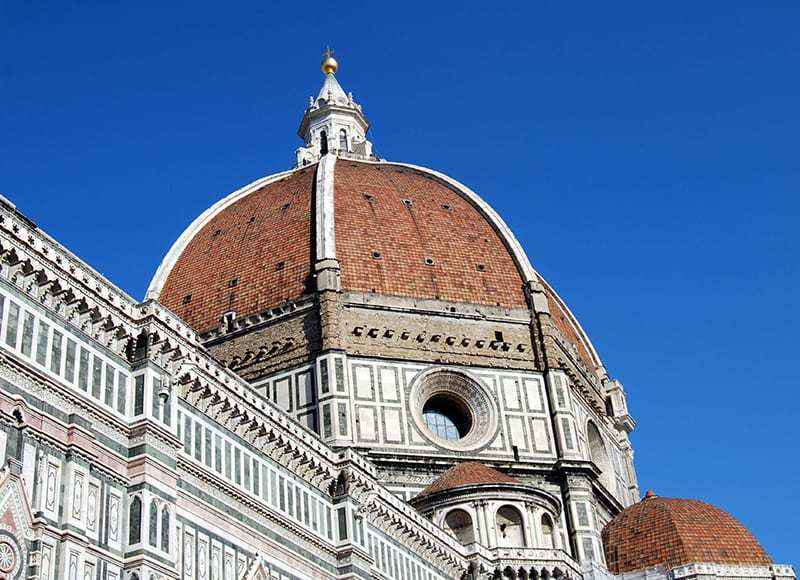 The Cupola of the Cathedral of Santa Maria del Fiore, Florence, completed in 1436, via Pixabay