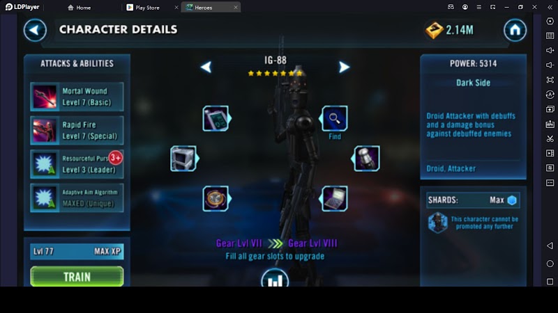 Upgrade Heroes