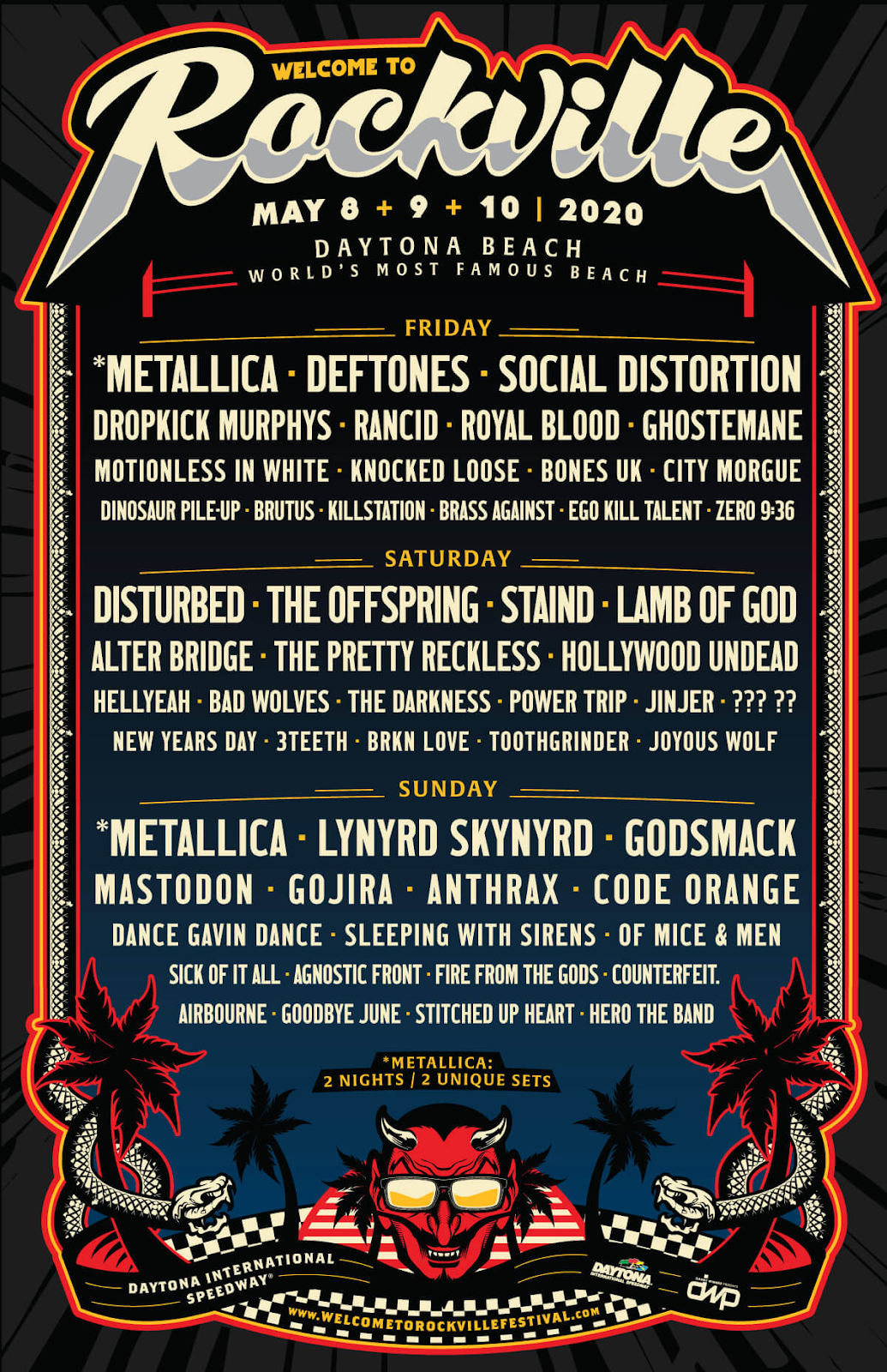 to Rockville Celebrates it's 10th Anniversary in Daytona