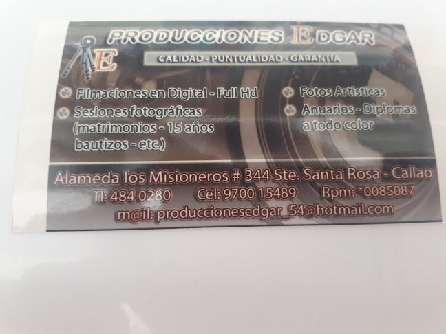 Alameda Los Misioneros tda 344 callao Callao, CALLAO 1, Perú