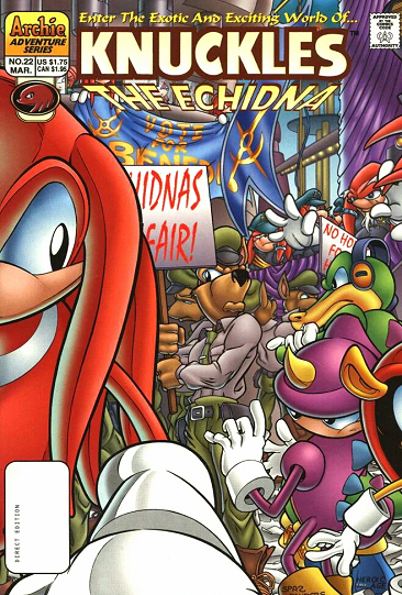 Exclusive: Knuckles Returns in “Sonic Universe” #64 [Preview