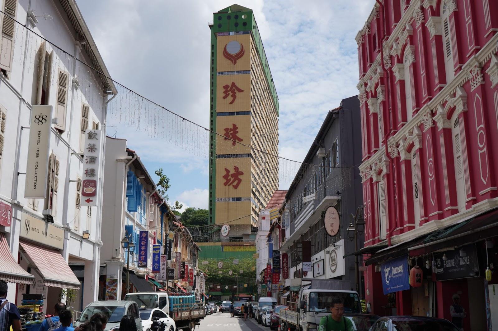 China town in singapore