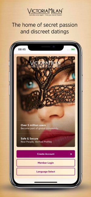 Victoria Milan: An Anonymous and Discreet Dating App for Married