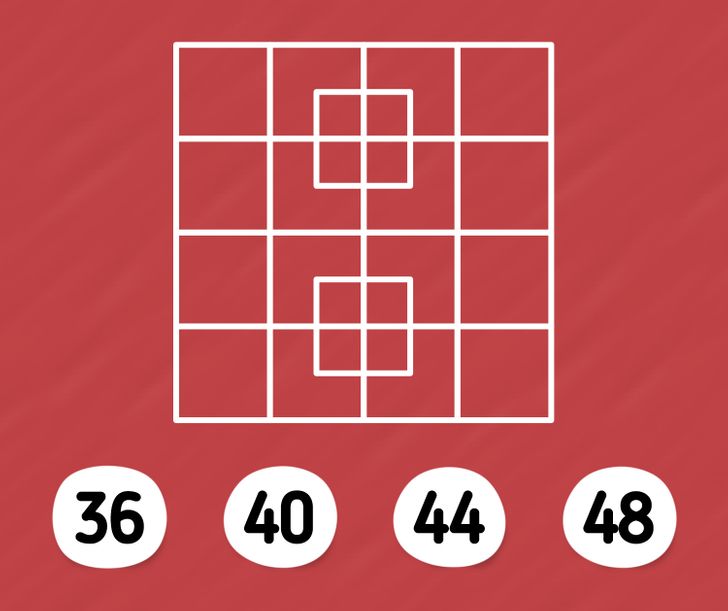 How many squares are here? test