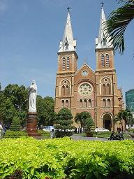 Dame Cathedral Saigon Vietnam Tour Holiday Vacation