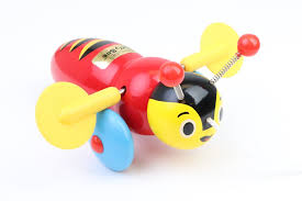 Buzzy Bee Wooden Pull Along