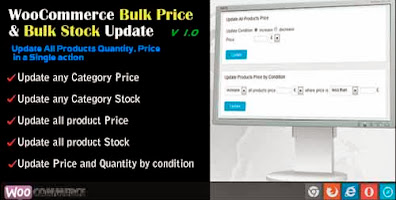 Bulk Price and Stock Quantity Update WooCommerce Plugin