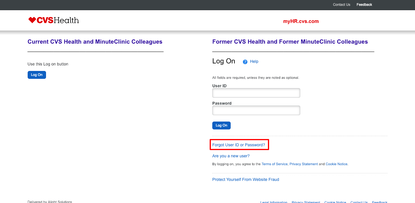 Login CVS Health