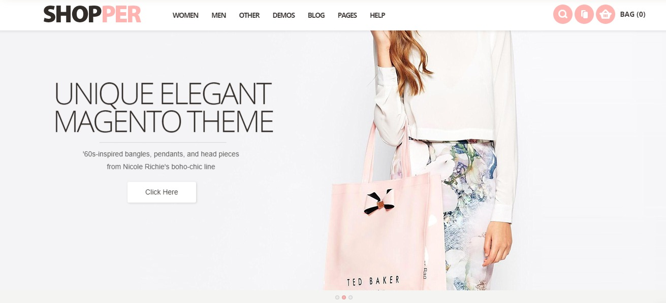 Shopper - Magento fashion theme