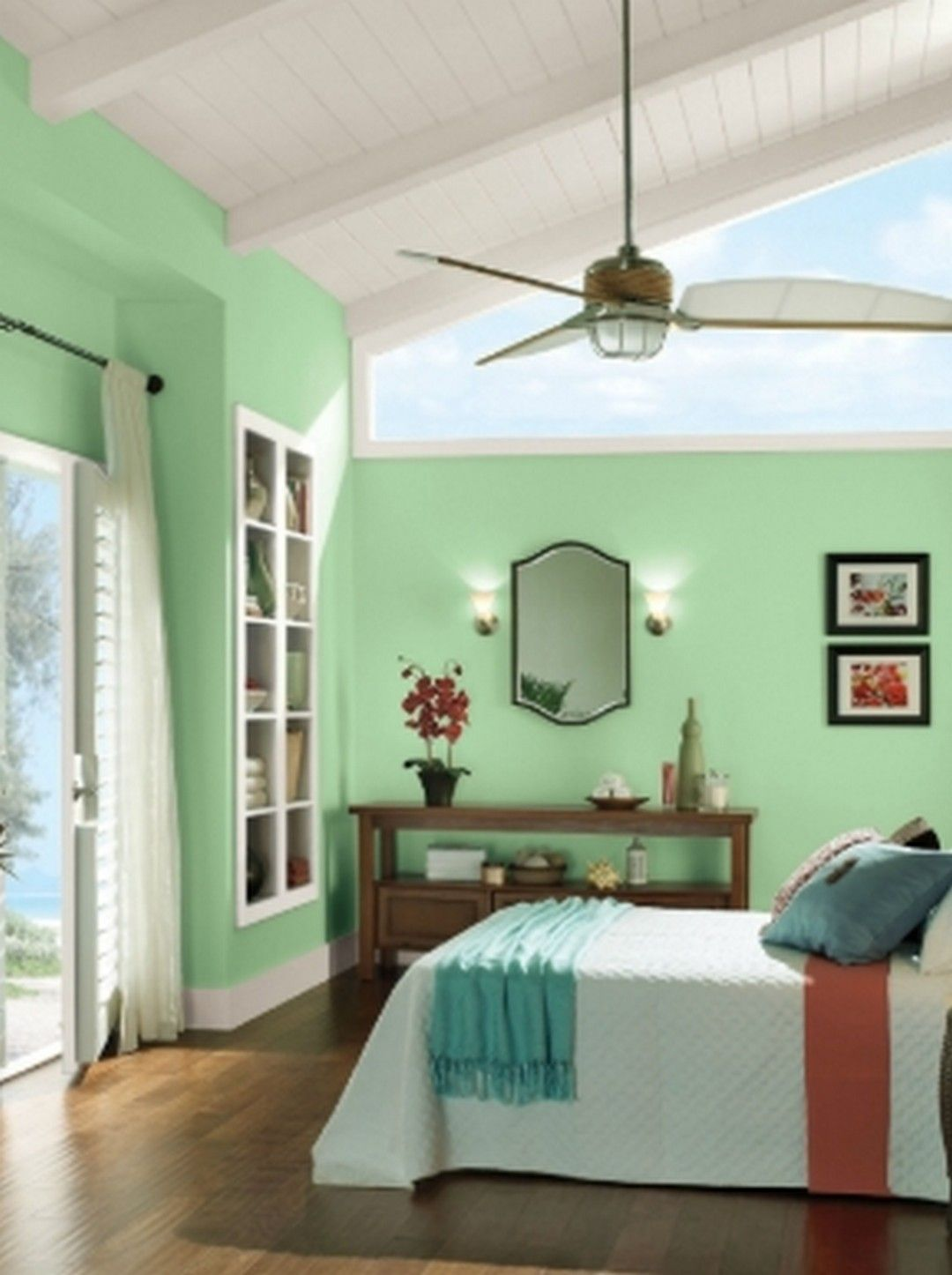 warna hijau mint