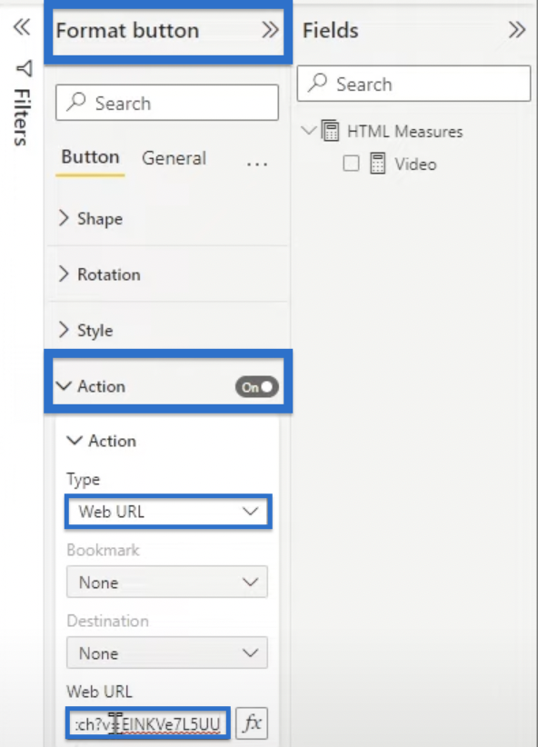 Method 1: Creating Buttons for Power BI Videos