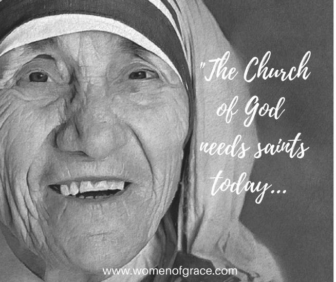 The Church of God needs saints today