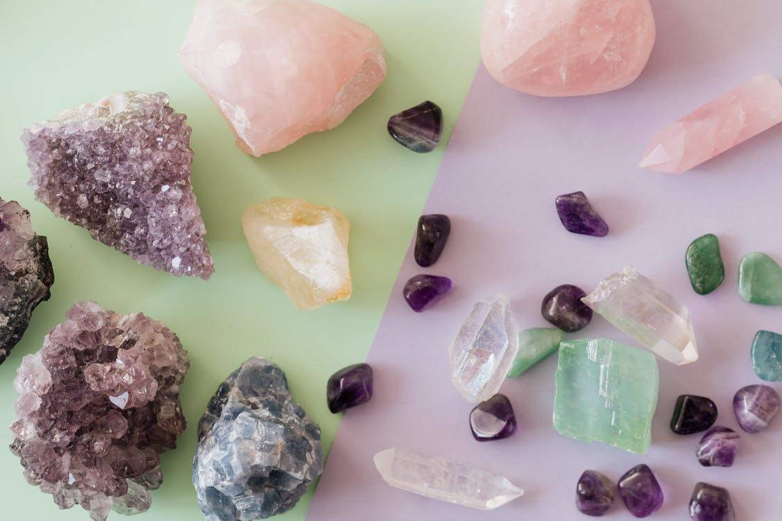 Close-Up Photo Of Assorted Gemstones