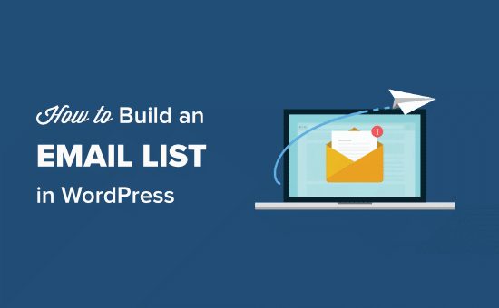 Como construir uma lista de e-mail no WordPress