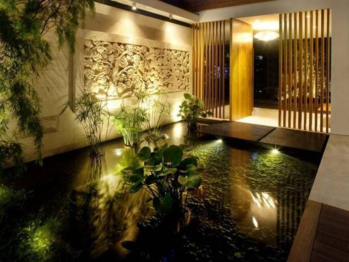 inspirasi kolam ikan rumah