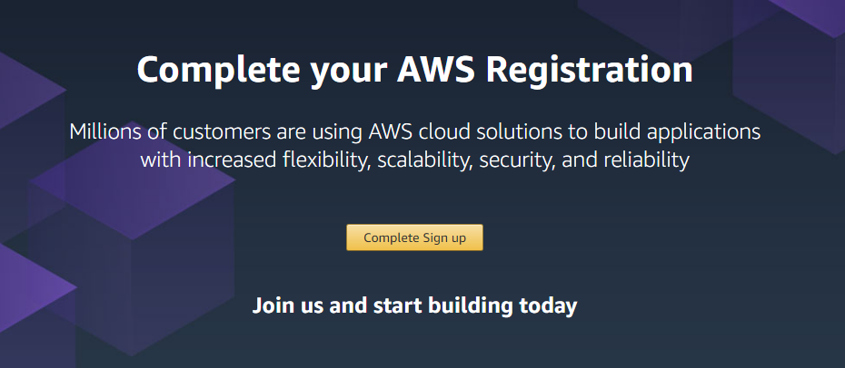 aws registration