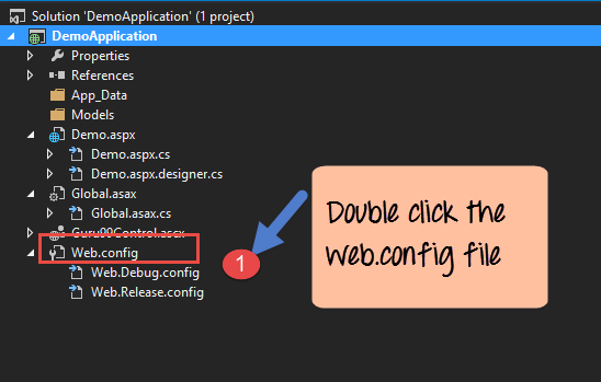 Creating Asp.net Controls, Webforms and Web config file