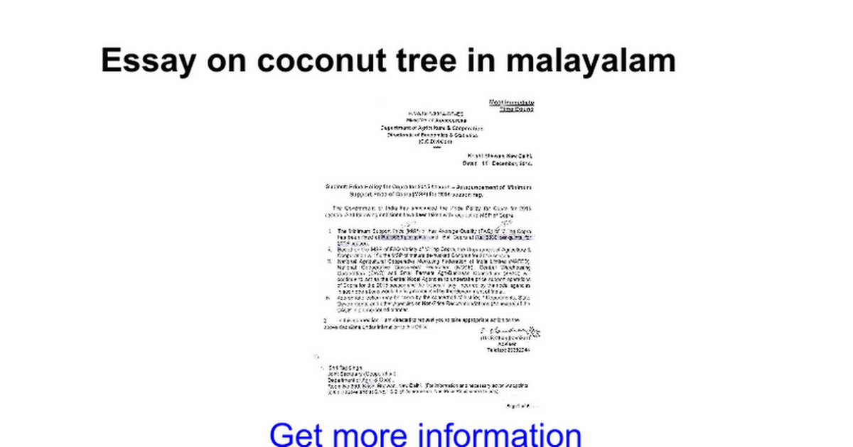 Essay on Coconut Tree and Its Uses in English for Students » Smart English Notes