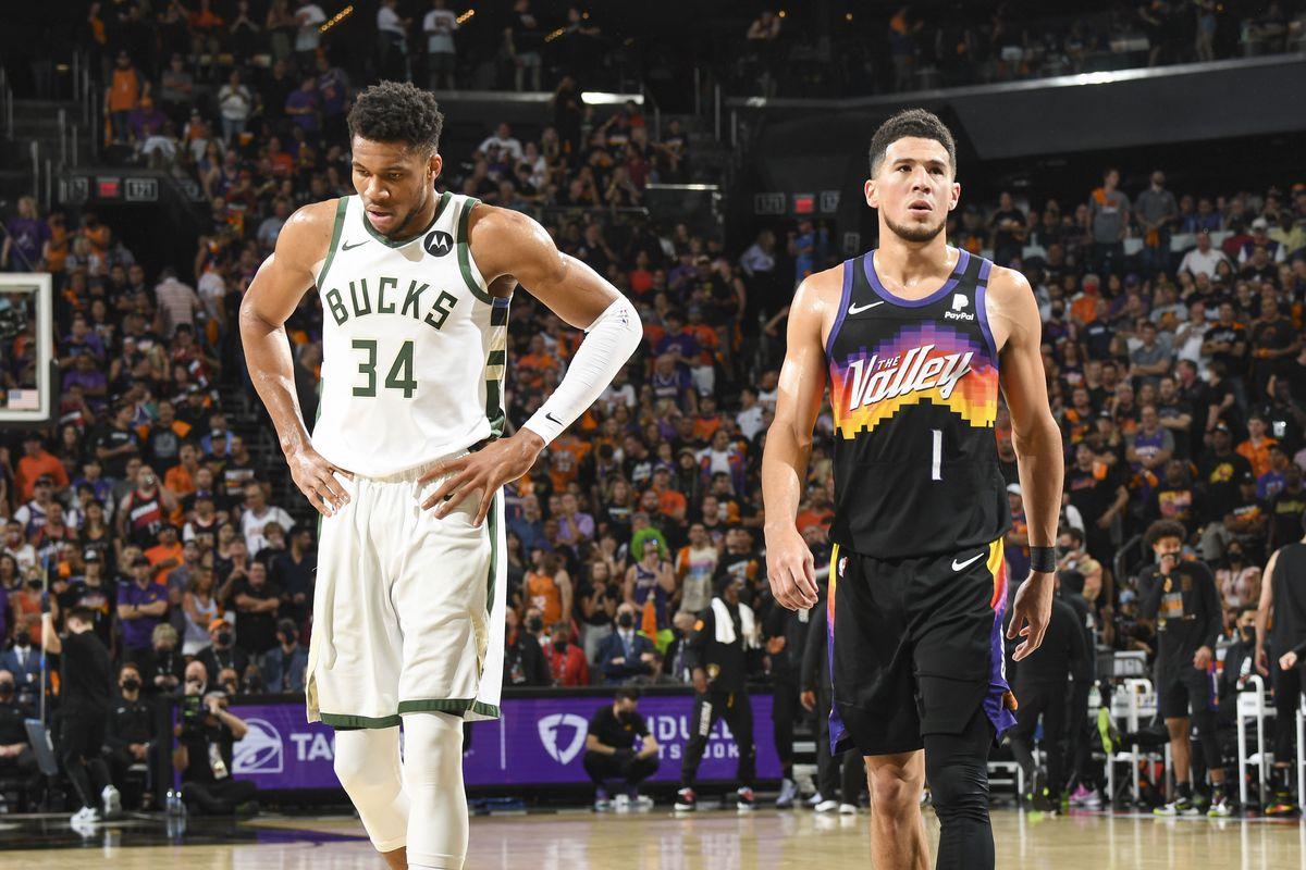 Bucks vs. Suns Game 5 final score: Big 3 for Milwaukee comes through in  123-119 win - DraftKings Nation