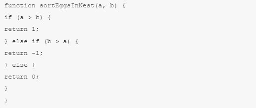 Сортировка по возрастанию и убыванию в JavaScript и Excel