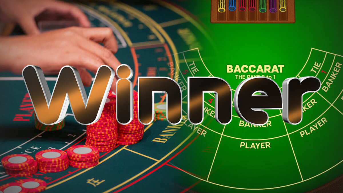 What are the odds of winning baccarat online