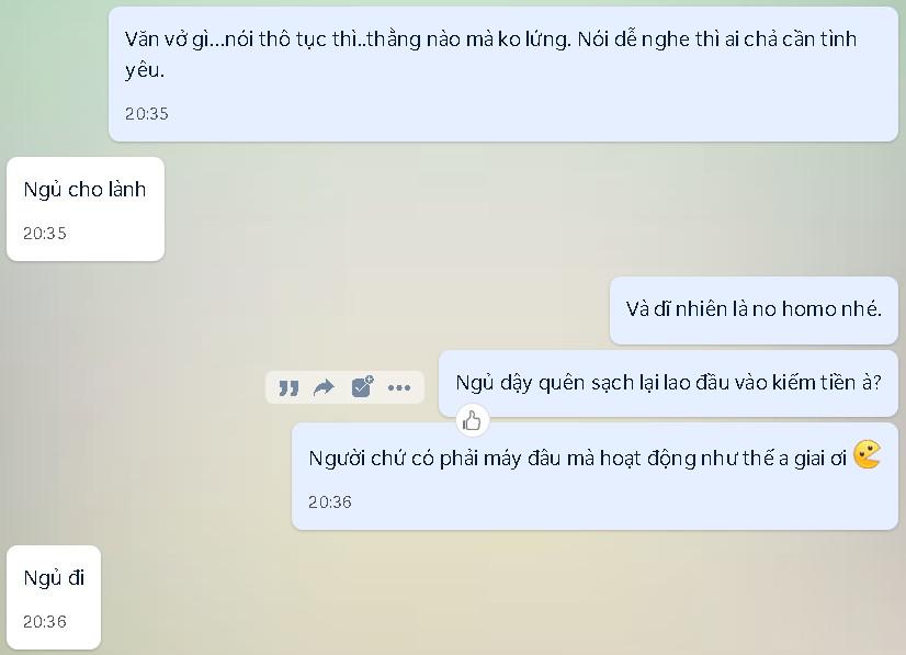 Ngữ cảnh trong đoạn là tôi kêu thằng bạn tôi cuối tuần đi xem phim đi biết đâu lại tìm được tình yêu của đời mình ngoài rạp.