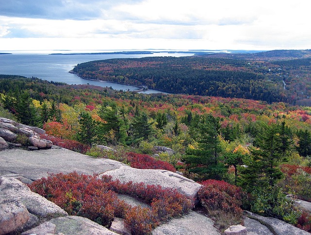 Acadia National Park Maine is one of the Best Campsites for Fall Foliage