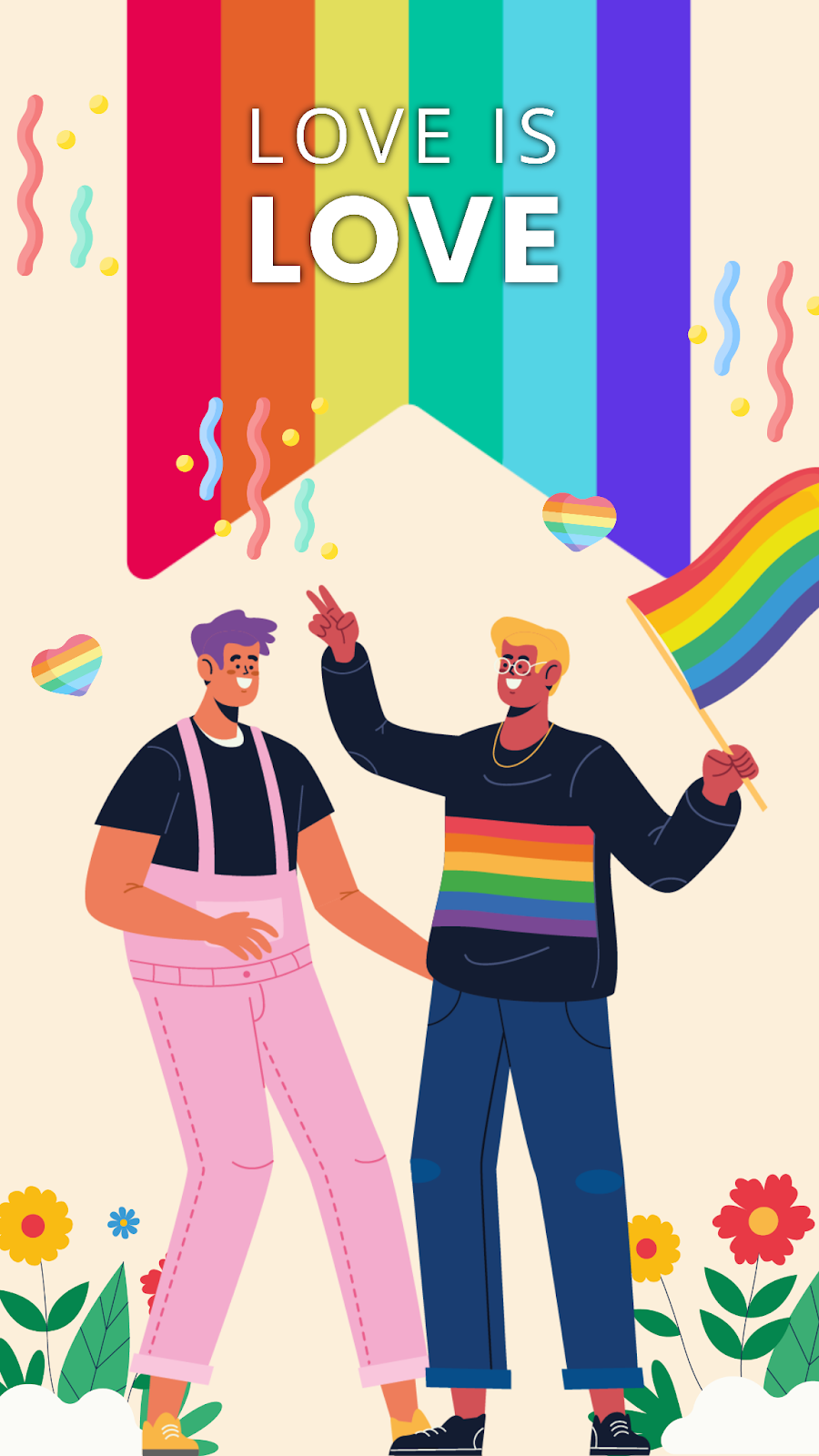 DocHipo's Pride Day Instagram Story Template