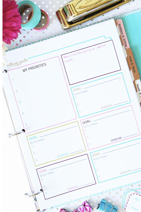 21 Best Free Printable Goal Charts & Templates 2024