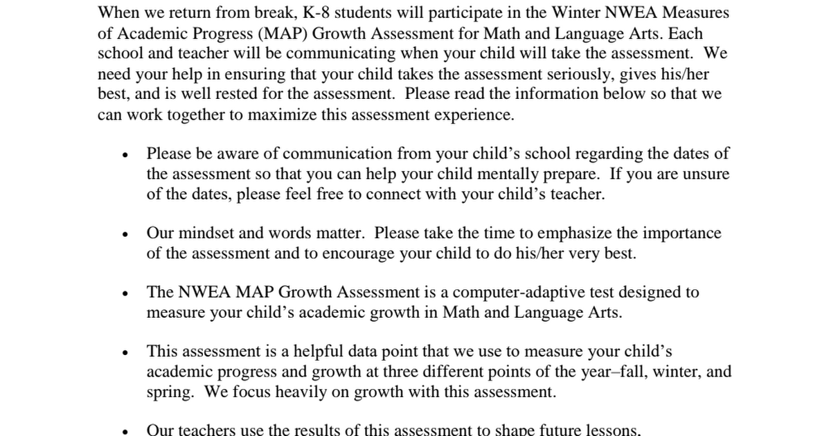 NWEA Preparation Parent Communication.pdf