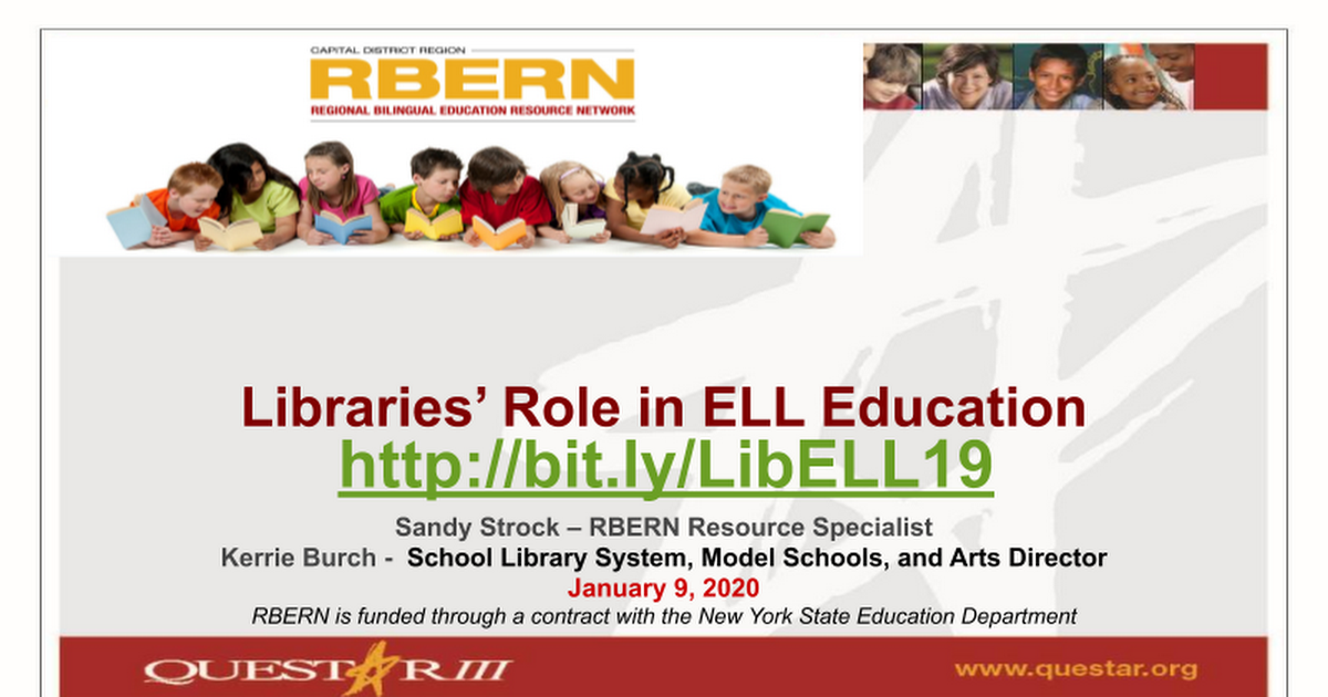 Libraries’ Role in ELL Education
