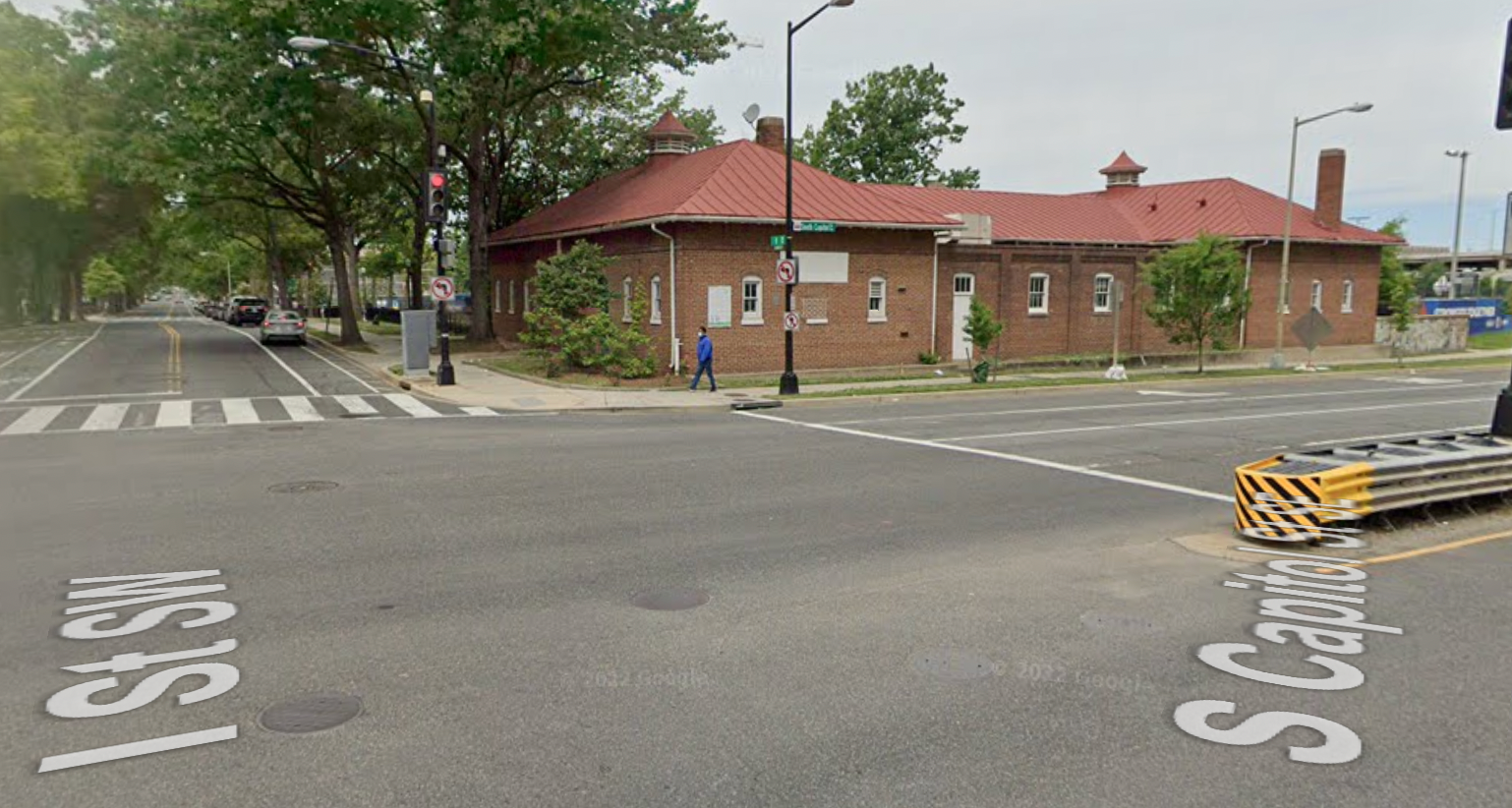 street view of I St SE & South Capitol Street SE from google maps