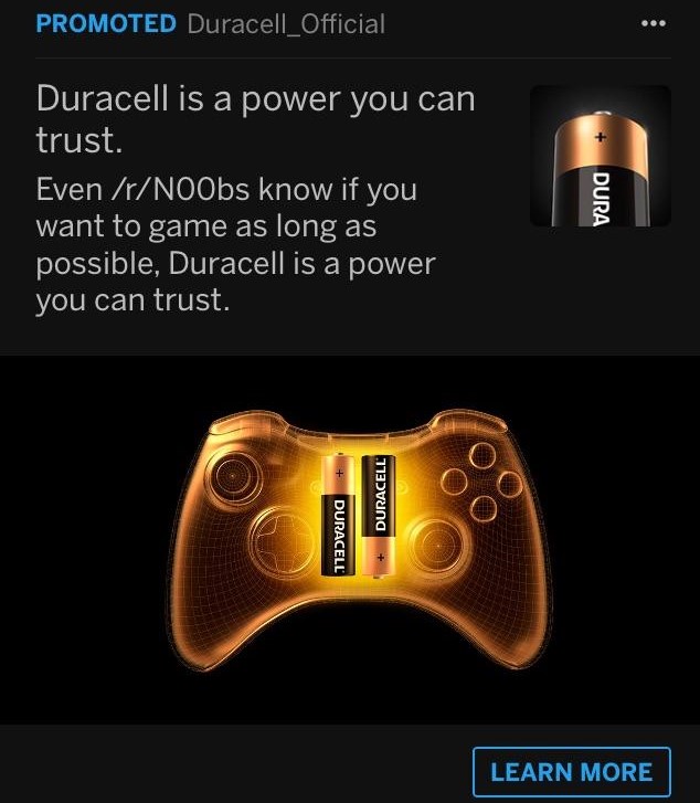 duracell reddit ads example