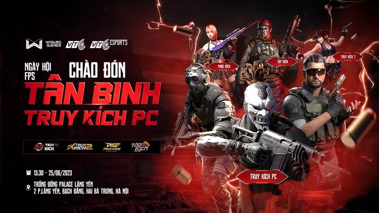 500 anh em game thủ cùng hội tụ trong Ngày hội FPS - Chào đón Tân binh Truy Kích PC