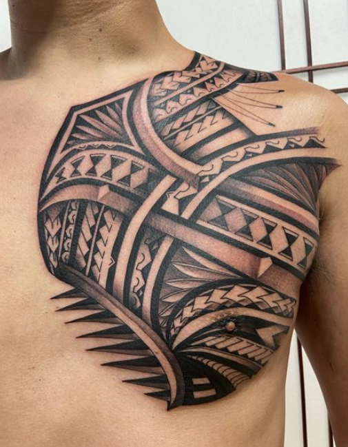Black Fijian Tattoo