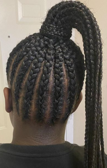 kids braided hair