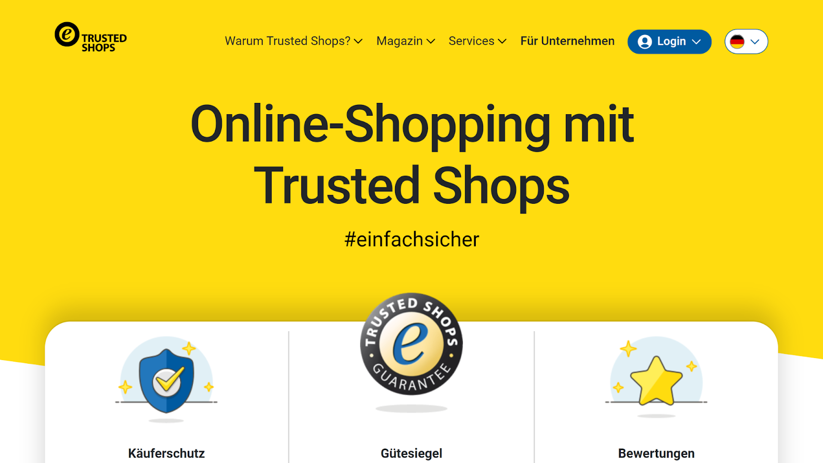 Shopify Rechtstexte Trusted Shops erstellen