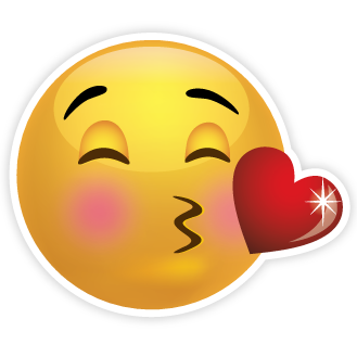 Blowing Kisses Emoji| Smiley - ClipArt Best - ClipArt Best | Cute ...